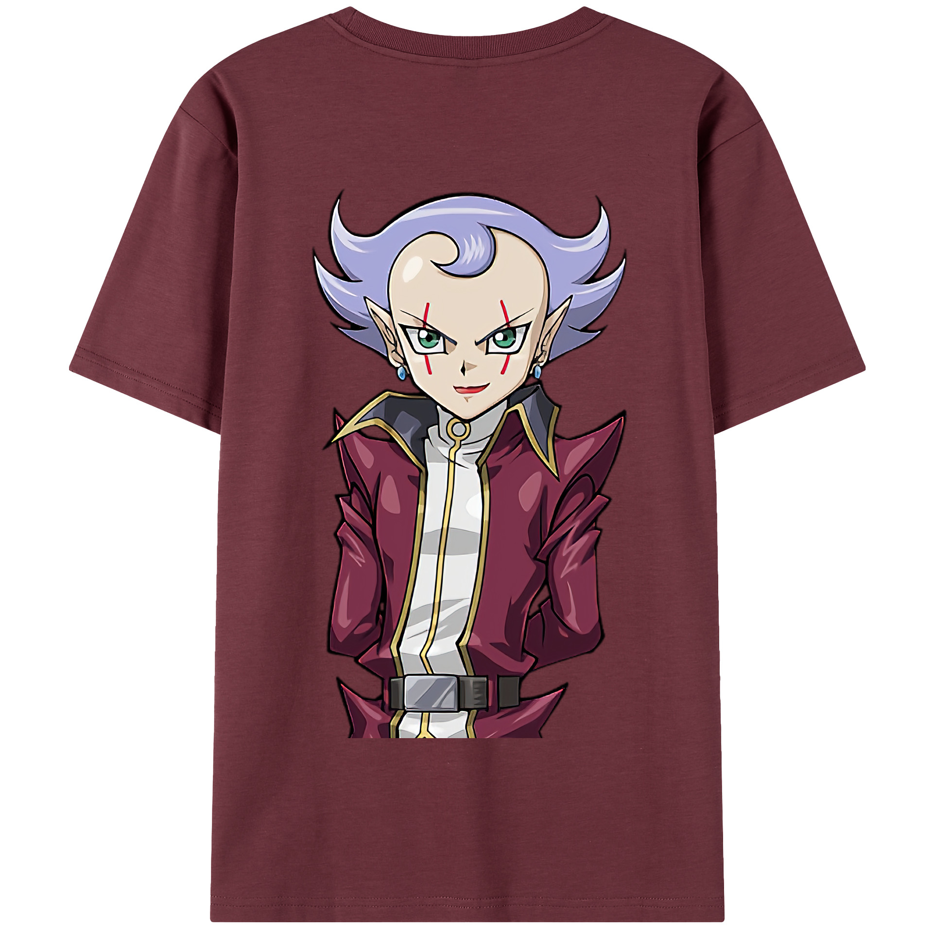 （画像用） 遊☆戯☆王 Yu-Gi-Oh! 綿100％半袖Tシャツ（背面プリント）